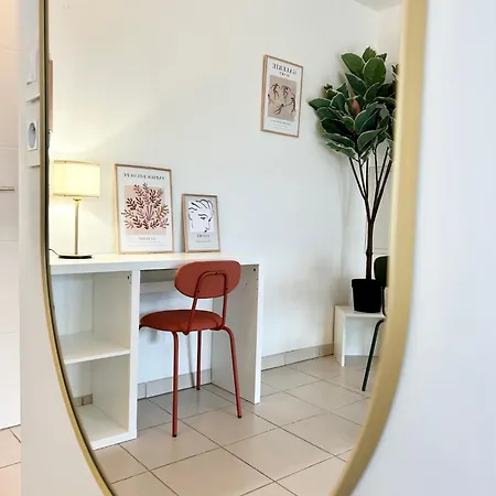 Appartement Lescale Des Artistes - Métro - Tramway - Aéroport Toulouse